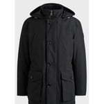 Manteau BOSS  Parka à capuche  noire déperlante