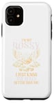 Coque pour iPhone 11 I'm Not Bossy I Just Know the Rules Jeu de société Humour