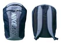 New NIKE Air CAMPUS FUNDAMENTAL GRAPHIC BACKPACK Rucksack Bag Dark Blue