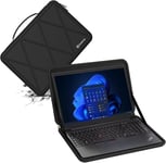 Housse De Protection Rigide En Eva Compatible Avec 15 Pouces Lenovo Thinkpad E15 Gen 4 (15, Amd) Ordinateur Portable Sacoche (X8281)