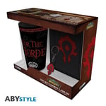 World of Warcraft "For the Horde" Mug, Notebook and Keychain Set