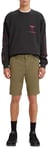 Levi's Men's XX Chino Taper Shorts II Casual Shorts, Bunker Olive Ltwt Mstwill, 28W