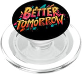 Multicolor Better Tomorrow Costume for Boys and Girls PopSockets PopGrip for MagSafe