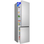 Bomann, Réfrigérateur-congélateur indépendant, 55 cm de large, 268 L, Eclairage LED, KG7353, Inox