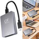 Lecteur de carte portable CF Express Type B et SD,USB 3.2,10Gbps,emplacement pour touristes,câble USB C vers USB C,câble A pour SLR,2 en 1 #B