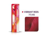 Wella Professionals Wella Professionals, Color Touch, Ammonia-Free, Semi-Permanent Hair Dye, 77/45 Medium Blonde Intense Red Mahogany, 60 Ml For Women