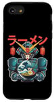 Coque pour iPhone SE (2020) / 7 / 8 Ramen japonais Mecha Robot Géant La Grande Vague Anime