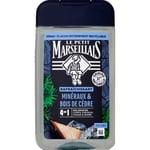 Le petit marseillais Gel Douche Min{raux et Bois de c}dre