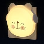 Annmore Veilleuse Bebe sur Prise Lampe Chevet Enfant Chambre Veilleuse Murale LED