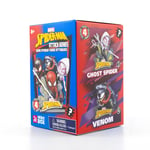 YuMe Spider-Man HeroBox Attack Series Spiderman Venom Spider-Gwen and Miles Mora