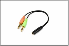 HEADPHONE AUDIO MIC-IN PC SPLITTER CABLE ADAPTER FOR ASTRO A30 A40 A50 HEADSET