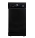 Baridi 45cm Slimline Freestanding Dishwasher, 10 Place Settings, 8 Programs, LED