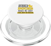 Rubber Ducks makes me lucky - Rubber Duck PopSockets PopGrip for MagSafe