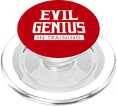 Evil Genius In Training comic geek convention nerd PopSockets PopGrip for MagSafe