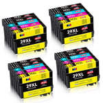 20 Encres Compatible pour Epson XP-342 XP-345 XP-445 XP-245 XP-255 Xp342 Xp345 Xp445 Xp245 Xp255 Cartouche d'encre Epson 29 XL