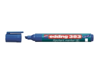 edding 383 flipchart - Markering - för flipdiagram - blå - vattenbaserat bläck - 1-5 mm