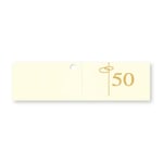 Scotton Scotton Carte 50E Anniversaire 42 X 25 Mm 10 Pz