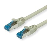 VALUE Cordon LAN Cat 6A | Component Level | Câble réseau S/FTP Ethernet avec connecteur RJ45 | gris 7 m