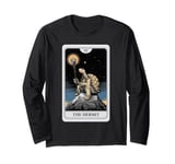 The Hermit Tarot Card Tortoise Lover Gifts Spiritual Reader Long Sleeve T-Shirt