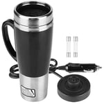 Tasse chauffante pour voiture, Tasse électrique pour voiture, Bouilloire électrique pour voiture, Tasse chauffante de voyage, Tasse chauffante pour