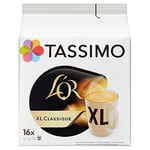 Tassimo L'OR XL Classique Coffee Pods (Pack of 5, 80 pods in total, 80 servings