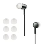 6x Replacement Eartips for Sony WI-C300 WI-C400 MDR-XB55AP MDR-EX155AP Earbuds