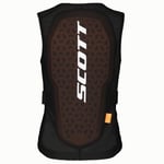 Scott Airflow Vest, Ryggplate, Junior, Black/White