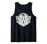 It's In The Blood Cool Classic Vintage Motorbike Men Women Tank Top