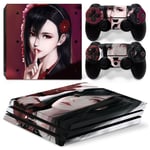 Kit De Autocollants Skin Decal Pour Console De Jeu Professionnelle Ps4 The Last Of Us, T1tn-P4pro-7153