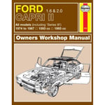 Ford Capri II (and III) 1.6 & 2.0 (74 - 87) Haynes Repair Manual (häftad, eng)