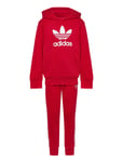 Adidas Originals Hoodie Set Röd