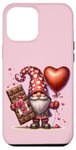 iPhone 12 Pro Max Pink Valentines Day Gnome Accessories Valentines Chocolate Case