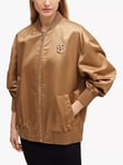 BOSS Palberta Bomber Jacket, Medium Beige