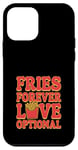 Coque pour iPhone 12 mini Rétro Fast Food Nostalgie Vintage Diner Frites Shakes Burgers