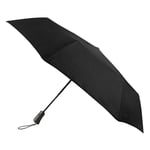 Totes ECO X-tra Strong Plus Auto Open And Close Umbrella - Black