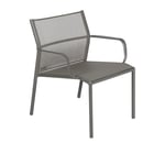 Fermob - Cadiz Low Armchair Rosemary 48 - Matstolar utomhus - Antoine Lesur - Grön - Metall/Syntetiskt