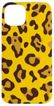 iPhone 15 Plus Cute Yellow Leopard Print Costume For Kids and Toddlers Case