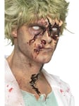 Smiffys Make-Up FX, Zombie Dirt Stain Powder, Brow in Spray Bottle, For Face, Body & Clothing, Cosmetics and Disguises Fancy Dress, Zombie Dress Up Cosmetics & Disguises.