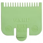 Wahl Standard Fitting Hair Clipper Attachment Comb No 1/2 1.5mm Green /lime1/16"