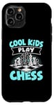 Coque pour iPhone 11 Pro Échecs Enfants Joueurs D'échecs