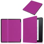Kindle Paper White Leather Cover For Amazon Kindle Oasis 2017-19 (Purple)