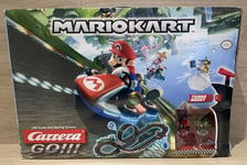 Carrera Go!!! Nintendo Mario Kart 8 1:43 Slot Car Racing Set 2006491 Read De NEW