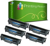 2 Compatible Q2612A Fx-10 703 Cartouches De Toner Pour Laserjet 1010 1012 1015 1018 1020 1022 3010 3015 3020 3030 3050 Canon Lbp2900 Lbp3000 Mf4120 Mf4140 - Noir, Grande Capacité