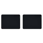 Razer Gigantus V2 Medium - Soft Medium Gaming Mouse Mat for Speed and Control (Non-Slip Rubber, Textured Micro-Weave Cloth, 36 x 27 x 0.3cm) Black (Pack of 2)