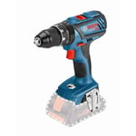 Bosch Professional 18V System Perceuse-visseuse à Percussion sans Fil GSB 18V-28 (couple max. : 63 Nm, incl. 35 pcs. Jeu d'accessoires de choc, 2x 2.0 Ah batterie, dans L-BOXX 136) - Éditi