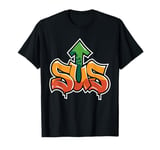 Sus Gaming Meme Funny Gamer Game Design T-Shirt