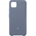 Google Coque Pixel Pixe - Coque Protection pour Téléphone avec Tissu A Mesure et Compatible avec Active Edge - Blue-Ish, Pixel 4