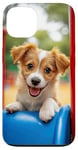 iPhone 13 Playful Puppy Colorful Puppy love Dog owner gift Case