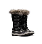 Sorel Femme Joan of Arctic Boot WP Bottes de Neige imperméables, Black/Quarry, 41 EU