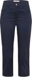 BRAX Women's Style Mary C Ultralight Cotton Pants, Indigo, 36W x 32L